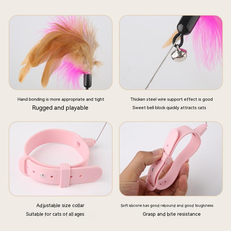 Interactive Cat Collar Toy