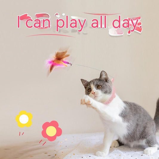 Interactive Cat Collar Toy