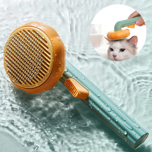 Pumpkin Cat Hair Brush