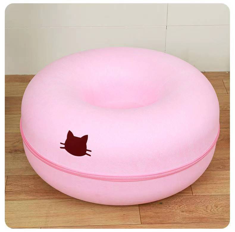 Pet Bed Comfortable Round Cat Tunnel