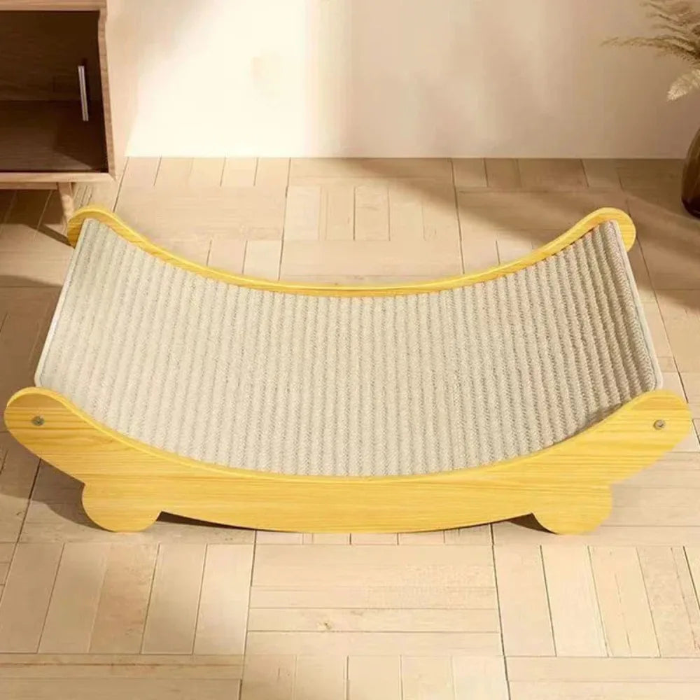 Large Cat Scratching Pads Cat Scratch Board Detachable Wear-resistant Multifuction Cats Sleeping Bed Kitten Grinding Cat Toys