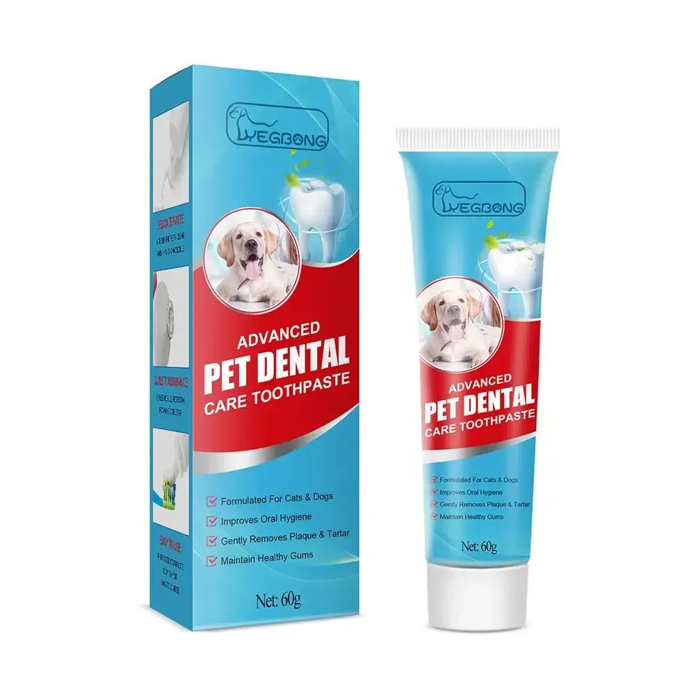 Pet Toothpaste Cat Dog Fresh Breath Toothpaste Dog Edible Cleaning Oral Plaque Tartar Pet Toothpaste Care Products Deod R6E6