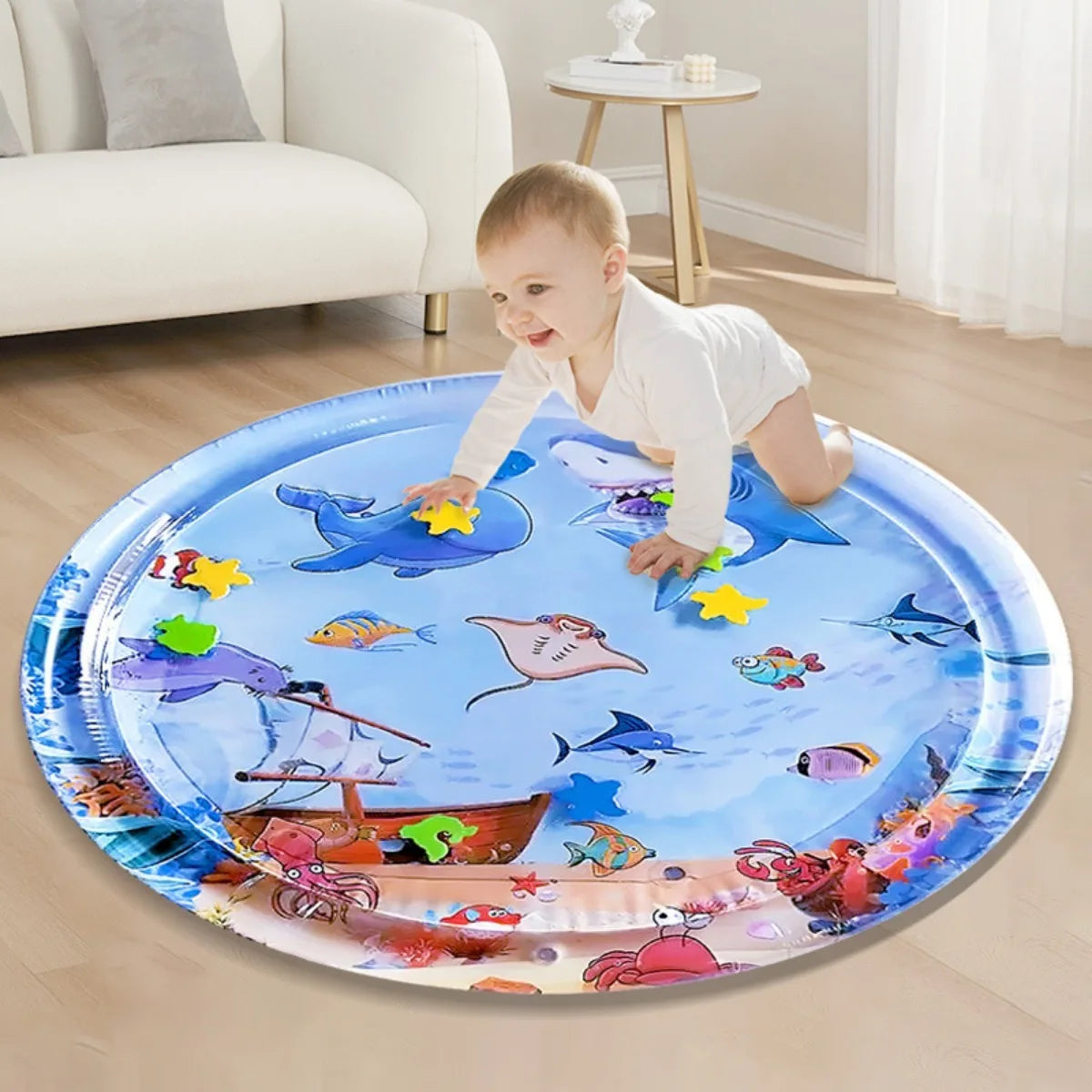 Water Sensory Play Mat Thickened Inflatable Pet Water Bed Cushion Puppy Cats Pet Kennel Top Quality Cool Cold Mat Pet Supplies