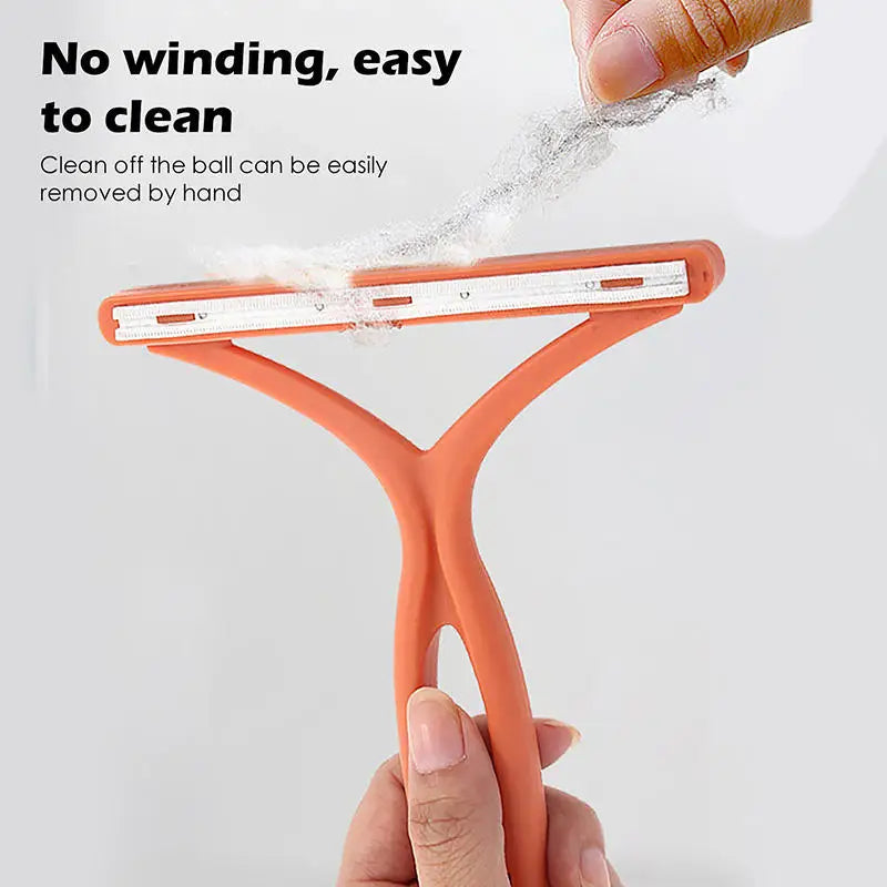 Pet Hair Lint Remover Silicone Double Sided Tool for Cleaning Sofa Clothes Sweater and Fabric