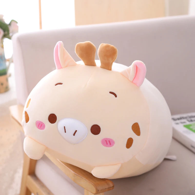 90cm Soft Animal Cartoon Corner Bio Pillow Cushion Cute Dog Cat Dinosaur Pig Unicorn Plush Toy Stuffed Lovely Kid Birthyday Gift