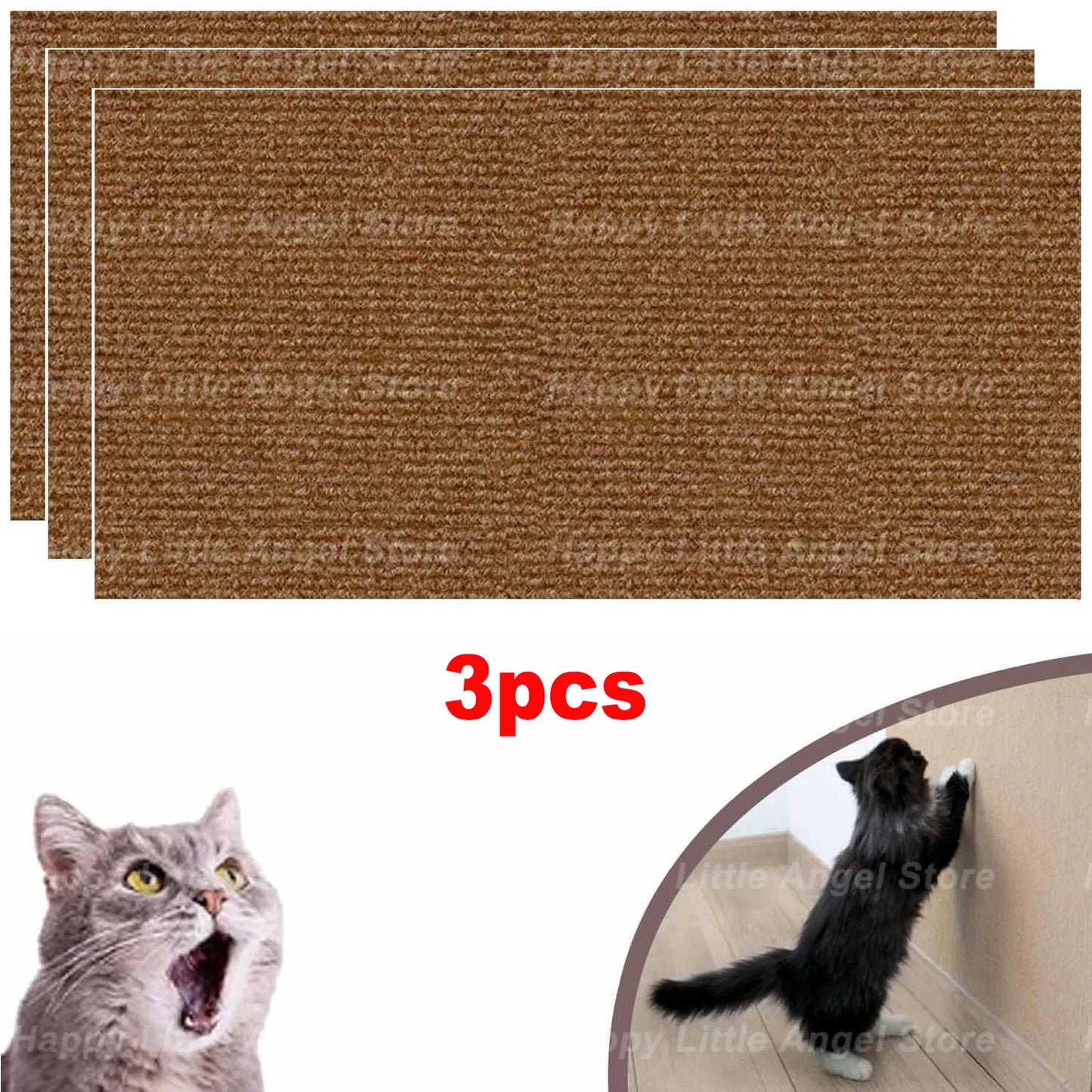 Anti Cat Scratch Sofa Cat Crawling Mat Grinding Climbing Frame Sofa Protection Self-adhesive Carpet Cats Scratch Board Cats Toys