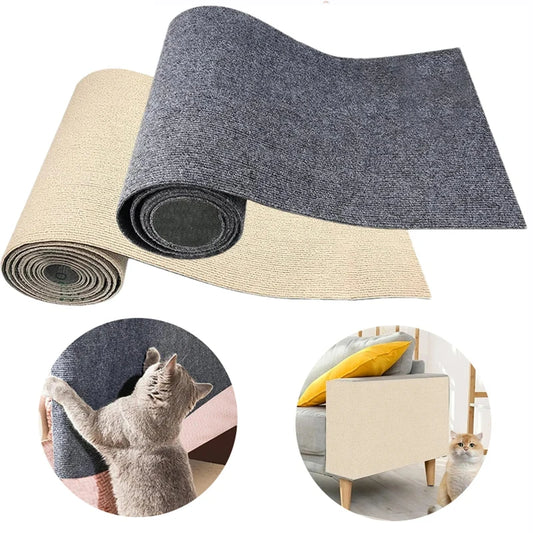 Anti Cat Scratch Sofa Cat Crawling Mat Grinding Climbing Frame Sofa Protection Self-adhesive Carpet Cats Scratch Board Cats Toys