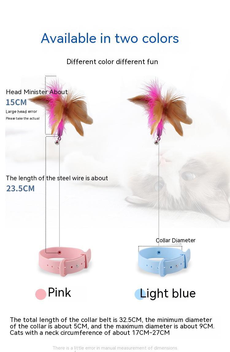 Interactive Cat Collar Toy